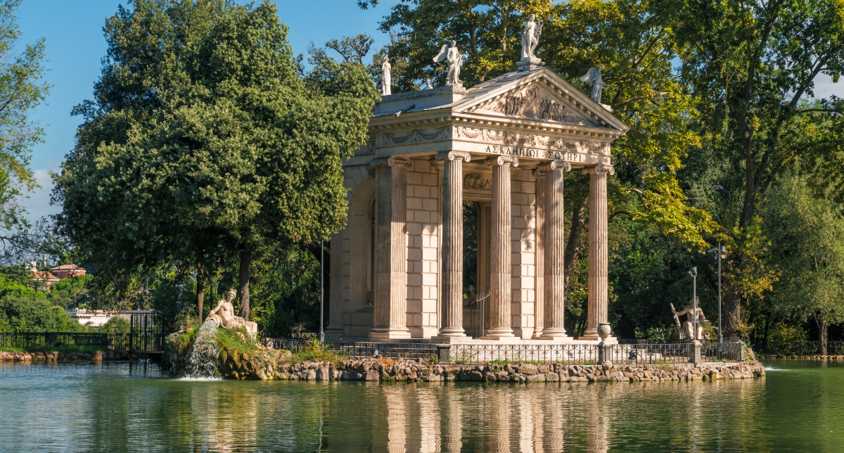 Villa Borghese, Rome. Galleria Borghese. Italian Art.