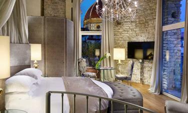 Hotel Brunelleschi room overlooking Duomo di Firenze.