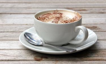 A cappuccino.