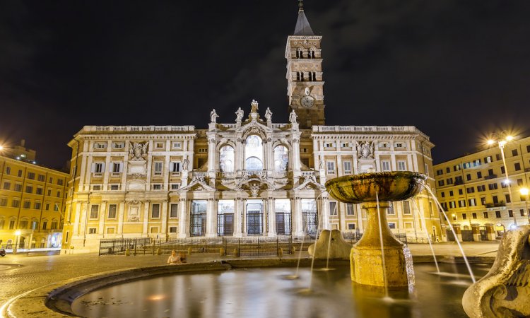 Esquiline Hill. Santa Maria Maggiore.